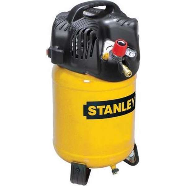 STANLEY Compressor D200/10/24V - Olievrij -10 Bar - 24 Liter Tank STANLEY Compressor D200/10/24V - Olievrij -10 Bar - 24 Liter Tank
