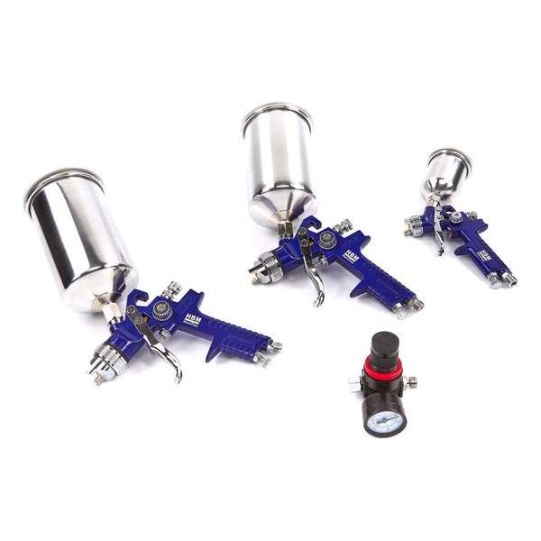 Professionele Verfspuit 8 Delige Set Professionele Verfspuit 8 Delige Set