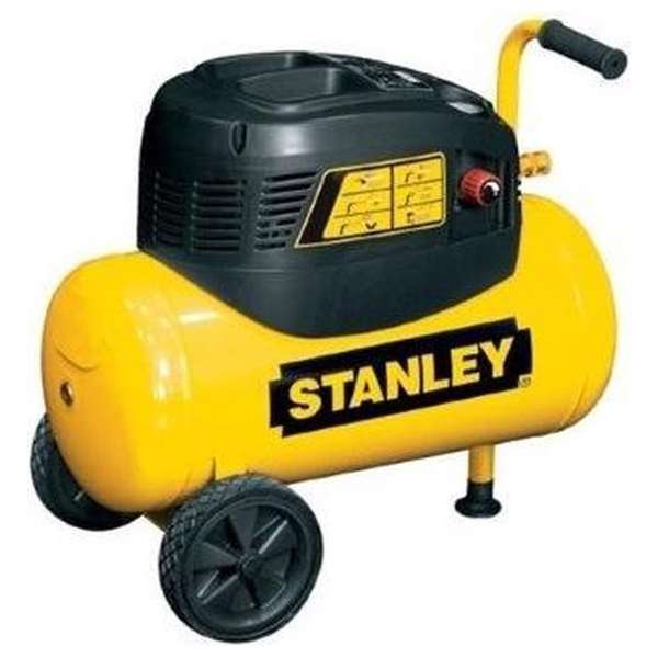 STANLEY Luchtcompressor D200/8/24 - Olievrij - Tank 24 Liter - 8 Bar STANLEY Luchtcompressor D200/8/24 - Olievrij - Tank 24 Liter - 8 Bar