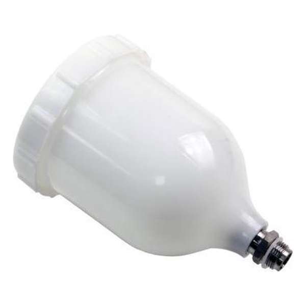 Verfpot voor verfspuit 600 ml geschikt voor DeVilbiss GTI, GTI PRO en GTI PRO LITE Verfpot voor verfspuit 600 ml geschikt voor DeVilbiss GTI, GTI PRO en GTI PRO LITE