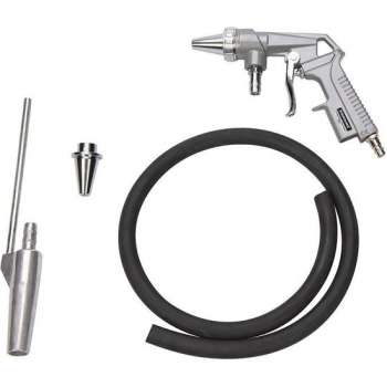 Silverline Zandstraalpistool Set - 3 t/m 6 Bar - 43 t/m 87 Psi