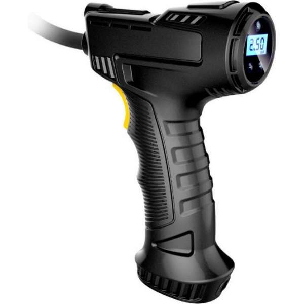 Maenor® Draagbare Compressor - Bandenpomp - USB Oplaadbare Luchtcompressor - Fiets tot Auto - Draadloos - Fietspomp - LED licht Maenor® Draagbare Compressor - Bandenpomp - USB Oplaadbare Luchtcompressor - Fiets tot Auto - Draadloos - Fietspomp - LED licht