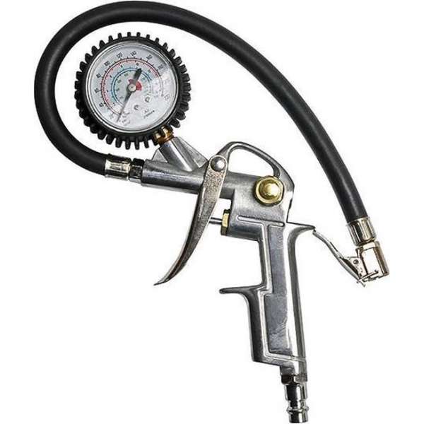 Automax Bandenpomp - Compressor accessoire - + Drukmeter - 15bar Automax Bandenpomp - Compressor accessoire - + Drukmeter - 15bar