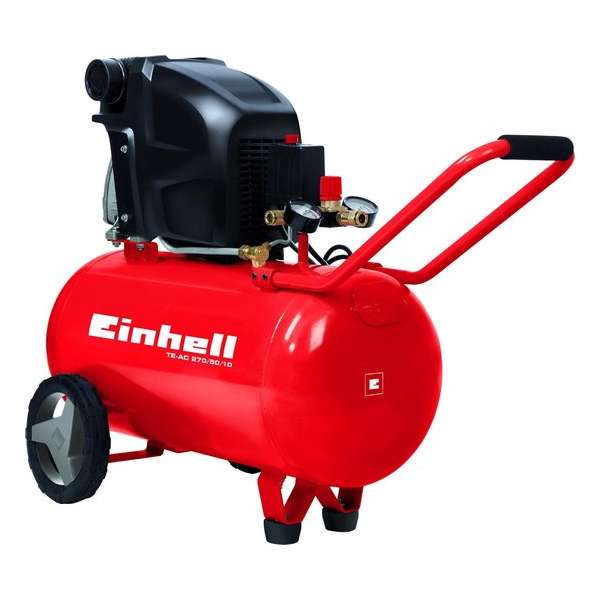 Einhell TE-AC 270/50/10 Compressor - 1800W - 10 bar - 50L Einhell TE-AC 270/50/10 Compressor - 1800W - 10 bar - 50L