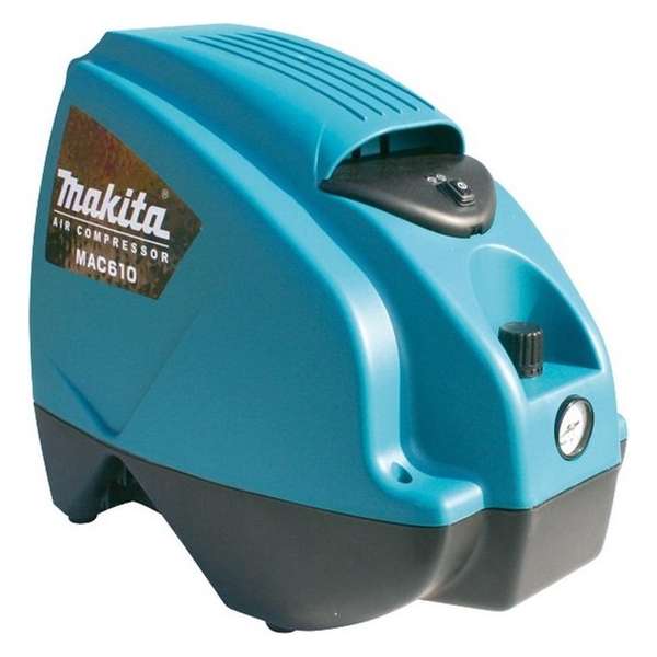 Makita MAC610 Compressor - 8 bar - 6L Makita MAC610 Compressor - 8 bar - 6L