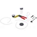 BGS Vacuümpomp en remontluchter - Multifunctionele vacuumpomp - Rood, Zwart - Maximale onderdruk 0.7 bar