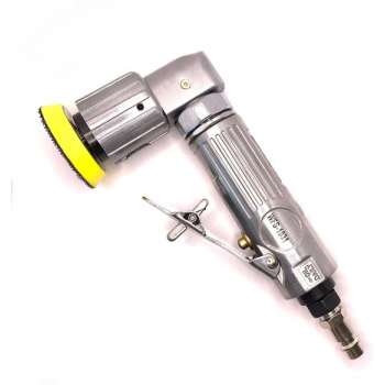 Pneumatische mini excentrische schuurmachine met 2” - 50,8 mm pad - Excentrische polijstmachine met 90° gebogen kop