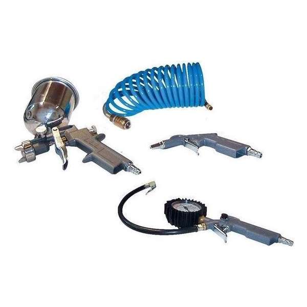 Güde 4-delig Compressorset Güde 4-delig Compressorset