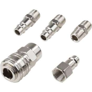 Westfalia Perslucht snelkoppelingsadapterset, 5 stuks
