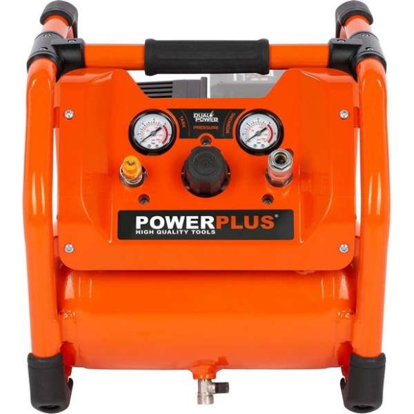 POWERPLUS COMPRESSOR DC 5 LTR. POWERPLUS COMPRESSOR DC 5 LTR.