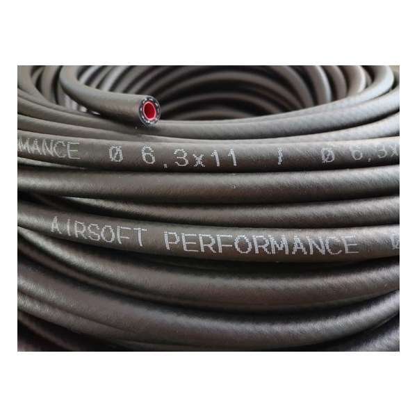 Persluchtslang Airsoft Performance - oliebestendig - 6,3x11mm - 50 meter Persluchtslang Airsoft Performance - oliebestendig - 6,3x11mm - 50 meter