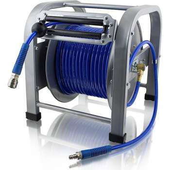 Persluchthaspel -  30m - blauw