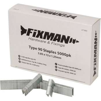 Fixman Type 90 Nietjes - Nieten - 13 mm. - 5000 stuks