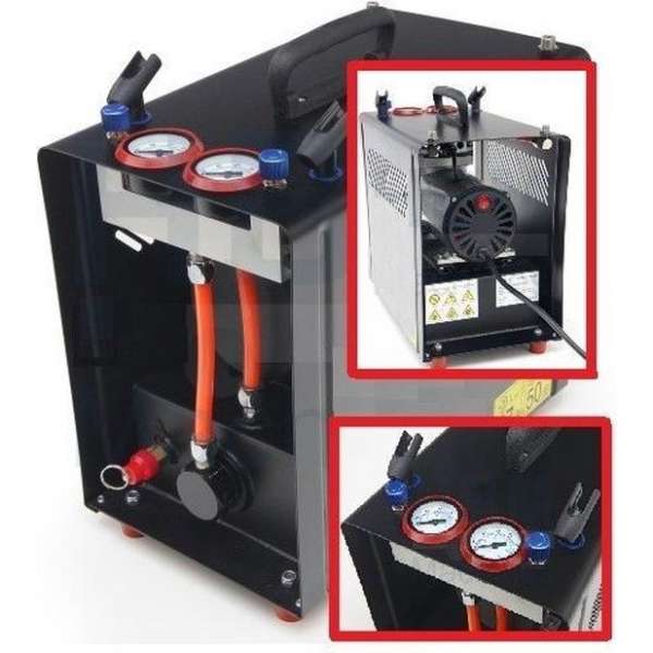 Airbrushcompressor 2 aansluitingen + manometer Airbrushcompressor 2 aansluitingen + manometer