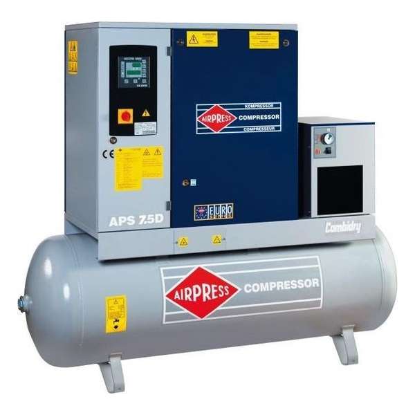 Airpress Schroefcompressor 7.5 Combi Dry Airpress Schroefcompressor 7.5 Combi Dry
