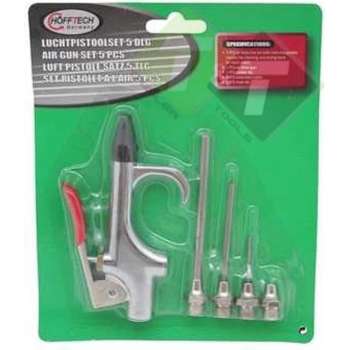 Blaaspistoolset, Luchtpistool set, 5 dlg luchtspuit