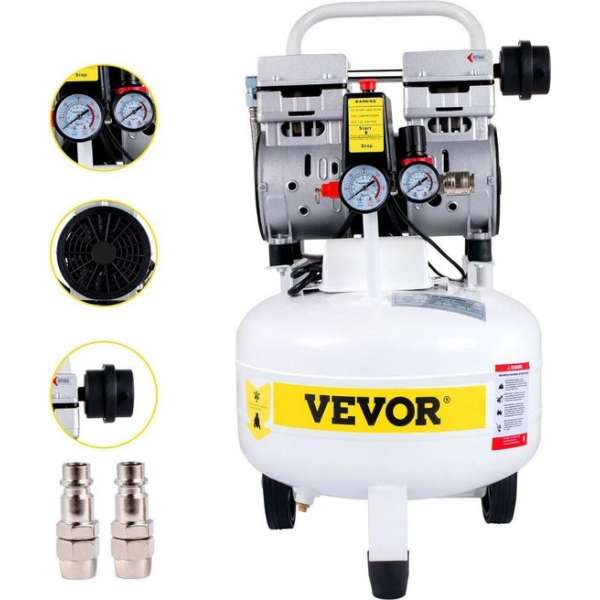 Dakta® Luchtcompressor | 25L | 750W | 1TH | Lucht | Elektrisch | Compressor Dakta® Luchtcompressor | 25L | 750W | 1TH | Lucht | Elektrisch | Compressor