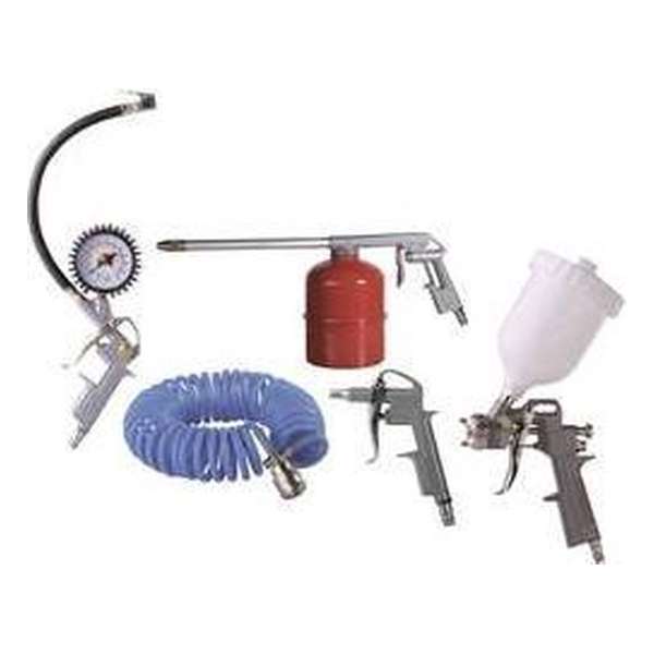 Aerotec Set pneumatisch gereedschap 8 bar Aerotec Set pneumatisch gereedschap 8 bar