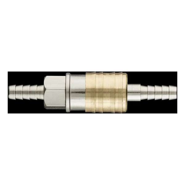 NEO universele snelkoppeling 7mm slang aansluiting en insteek nippel NEO universele snelkoppeling 7mm slang aansluiting en insteek nippel