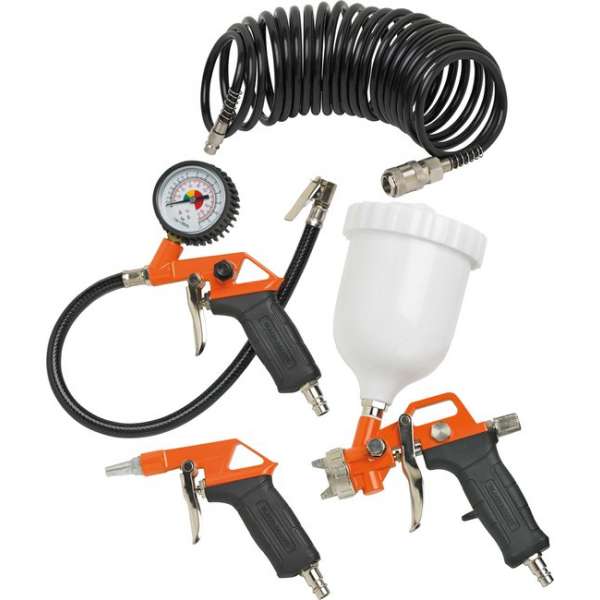 BLACK+DECKER Accessoireset voor Compressor 4-delig BLACK+DECKER Accessoireset voor Compressor 4-delig