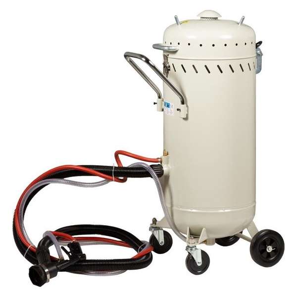 Straalketel MW 80 liter met afzuiging Straalketel MW 80 liter met afzuiging