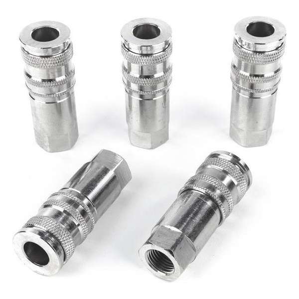 5 x Euro - Orion Snelkoppeling 1/4'' Inwendig Draad 5 x Euro - Orion Snelkoppeling 1/4'' Inwendig Draad