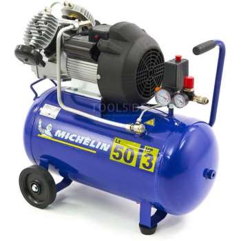 Michelin 3 PK - 50 Liter Compressor MB3650 - 365 Liter Per Minuut