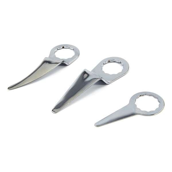 HBM 3 Delige set Messen voor HBM Pneumatisch Mes HBM 3 Delige set Messen voor HBM Pneumatisch Mes