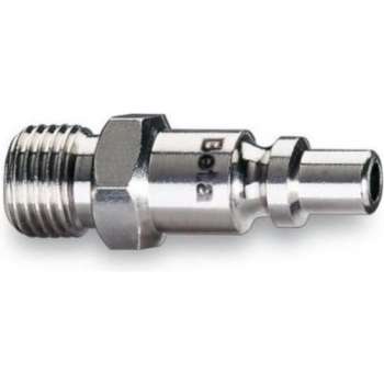 Beta Insteeknippel 1916i Staal Italiaans 1/4 Inch Zilver