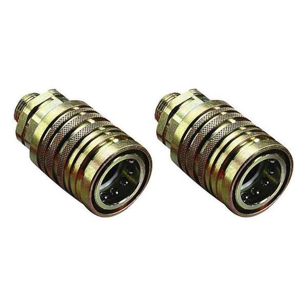 Hydraulische mouw M18 x 1,5, 25 mm lang schroefdraad, 2 stuks Hydraulische mouw M18 x 1,5, 25 mm lang schroefdraad, 2 stuks