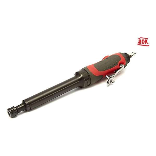 AOK Professionele Pneumatische Stiftslijper met 184 mm Hals AOK Professionele Pneumatische Stiftslijper met 184 mm Hals