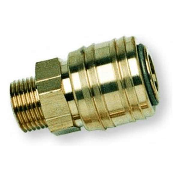 K&W Metabo Luchtkoppeling euro met 1/2” uitwendige schroefdraad messing K&W Metabo Luchtkoppeling euro met 1/2” uitwendige schroefdraad messing