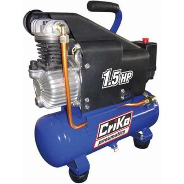 Criko Compressor met olie 1,5PK 6l Criko Compressor met olie 1,5PK 6l