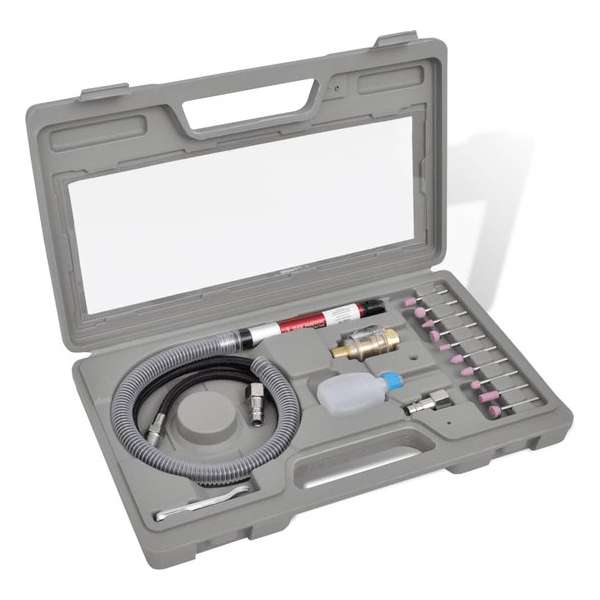 vidaXL - Accessoire voor compressor Pneumatische slijpmachine set vidaXL - Accessoire voor compressor Pneumatische slijpmachine set