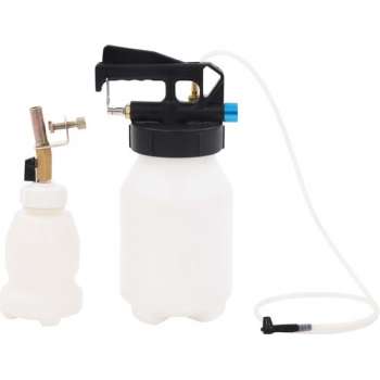 vidaXL Remontluchtingspomp pneumatisch met vulfles 3,5 L