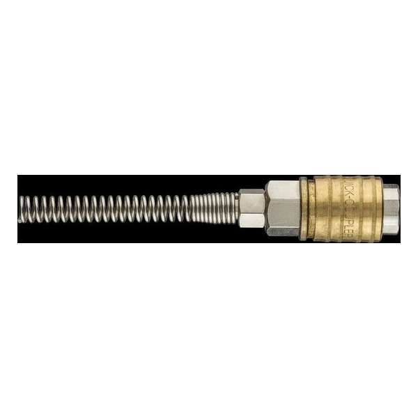 NEO universele snelkoppeling 4x6mm met slanggeleider NEO universele snelkoppeling 4x6mm met slanggeleider