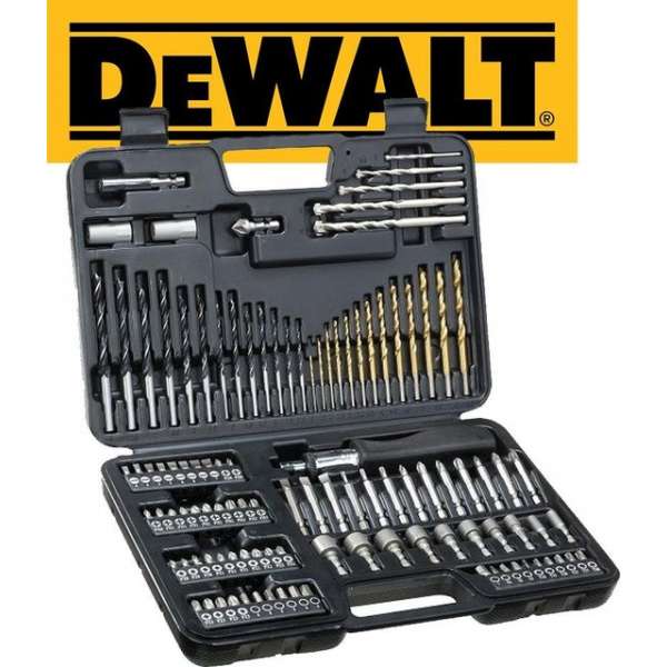 DeWalt Pro Schroef & Boorset | 109 Delig DeWalt Pro Schroef & Boorset | 109 Delig