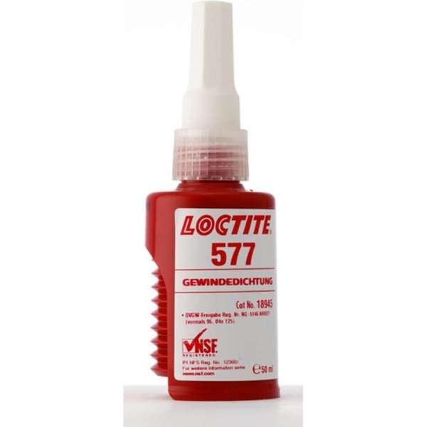 Loctite 577 - Schroefdraadafdichting - 50 ml Loctite 577 - Schroefdraadafdichting - 50 ml