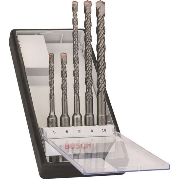 Bosch - Hamerboren SDS-plus-5 Ø 5,6 x 115mm, 6,8,10 x 165mm Bosch - Hamerboren SDS-plus-5 Ø 5,6 x 115mm, 6,8,10 x 165mm