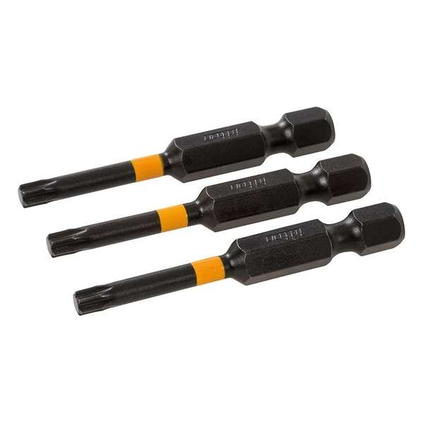 Triton Impact Schroefbit - Torx - T20 - 50 mm. - 3 stuks Triton Impact Schroefbit - Torx - T20 - 50 mm. - 3 stuks