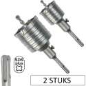 StahlKaiser Dozenboor 80mm+65 mm. SDS Plus / SDS+ Voor Steen