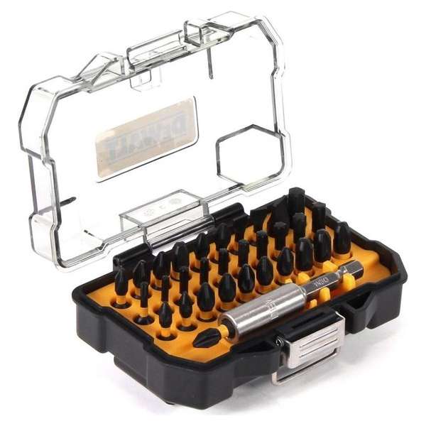 DeWalt DT70523T/TS 32-delige Impact Torsion Schroefbitset in cassette DeWalt DT70523T/TS 32-delige Impact Torsion Schroefbitset in cassette