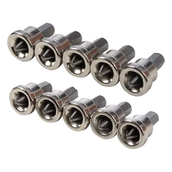 Gipsplaat schroef bits 10 stuks PH2 voor gipsplaatschroeven met dieptestop chroom vanadium steel Gipsplaat schroef bits 10 stuks PH2 voor gipsplaatschroeven met dieptestop chroom vanadium steel