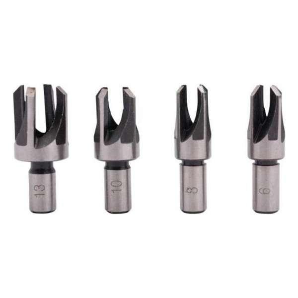 Topgear Proppenboor Set - 6, 8, 10 & 13 mm. - 4 stuks Topgear Proppenboor Set - 6, 8, 10 & 13 mm. - 4 stuks