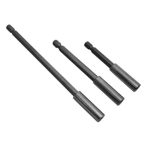 H&G Lange Bit houders - 75,100,150 mm - Set van 3 H&G Lange Bit houders - 75,100,150 mm - Set van 3