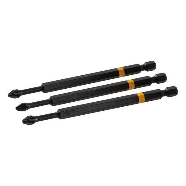 Pozidriv impact schroefbit, 3 pk. PZ2, 110 mm Pozidriv impact schroefbit, 3 pk. PZ2, 110 mm