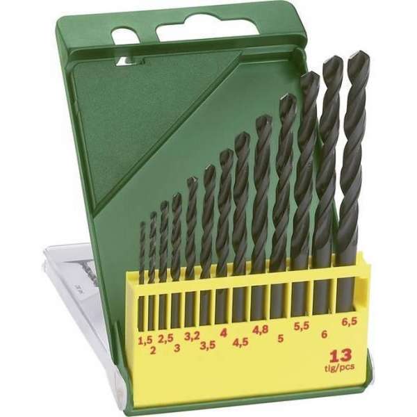 Bosch Metaalborenset HSS-R - 13-delig Bosch Metaalborenset HSS-R - 13-delig