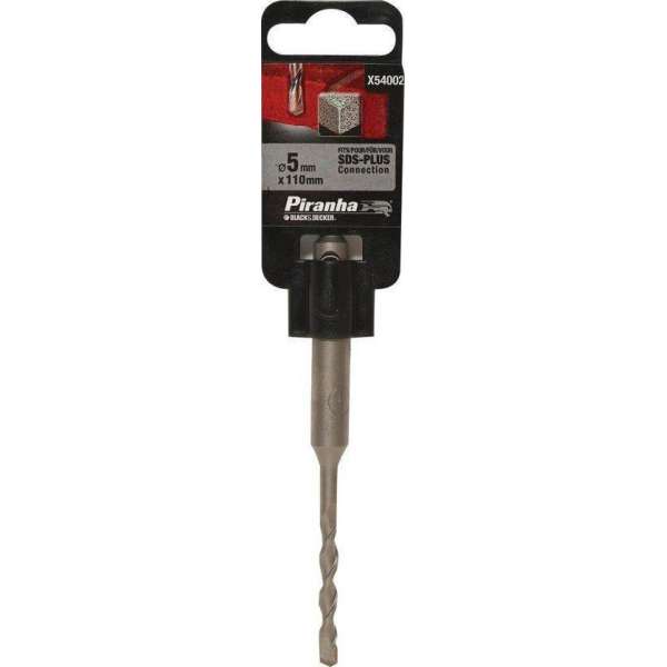 Piranha SDS+ betonboor, 110 mm 5mm X54002 Piranha SDS+ betonboor, 110 mm 5mm X54002