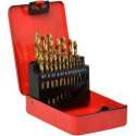 Blanko - 19-delig borenset - 1 T/M 10mm + Metalen box