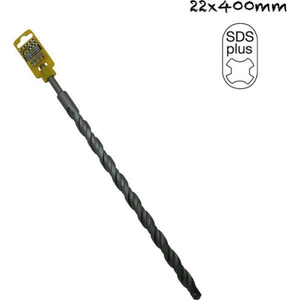 Hofftech Betonboor SDS+ / SDS Plus - 22 x 400 mm. Hofftech Betonboor SDS+ / SDS Plus - 22 x 400 mm.